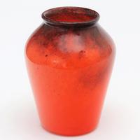 Monart Orange and Black Art Deco Glass Vase c1930 (5 of 8) Monart Orange and Black Art Deco Glass Vase c1930 (5 of 8)