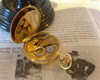 Antique Pocket Watch 1922 Swiss Vertex 7 Jewel Half Hunter 10ct Gold Filled Fwo (9 of 12) Antique Pocket Watch 1922 Swiss Vertex 7 Jewel Half Hunter 10ct Gold Filled Fwo (9 of 12)