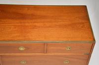 Antique Military Campaign Style Mahogany Chest / Sideboard (7 of 9) Antique Military Campaign Style Mahogany Chest / Sideboard (7 of 9)