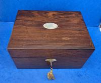 William IV Rosewood Jewellery Box With A Side Drawer (2 of 8) William IV Rosewood Jewellery Box With A Side Drawer (2 of 8)