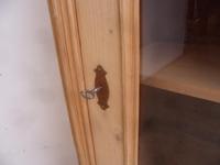 Quality Antique Pine 1 Door Display Cabinet / Cupboard to wax / paint (8 of 10) Quality Antique Pine 1 Door Display Cabinet / Cupboard to wax / paint (8 of 10)
