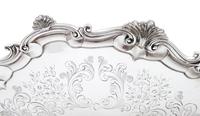 Antique Victorian Sterling Silver 13" Tray / Salver 1850 (6 of 9) Antique Victorian Sterling Silver 13" Tray / Salver 1850 (6 of 9)