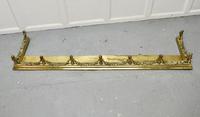 Superb Quality 19th Century Heavy Brass Fender (2 of 5) Superb Quality 19th Century Heavy Brass Fender (2 of 5)