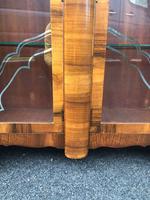 Art Deco Figured Walnut Display Cabinet (9 of 10) Art Deco Figured Walnut Display Cabinet (9 of 10)