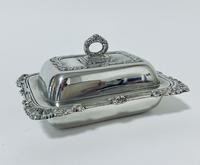 Antique Solid Sterling Silver Butter Dish & Cover (4 of 12) Antique Solid Sterling Silver Butter Dish & Cover (4 of 12)