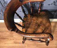 Victorian Elm Captains Smokers Bow Chair (6 of 13) Victorian Elm Captains Smokers Bow Chair (6 of 13)