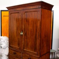 Wardrobe Compactum Linen Press Flame Mahogany (8 of 13) Wardrobe Compactum Linen Press Flame Mahogany (8 of 13)