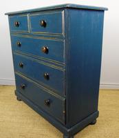 Charming Victorian Painted Chest of Drawers 19th Century (6 of 6) Charming Victorian Painted Chest of Drawers 19th Century (6 of 6)