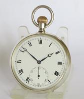 Pocket Watch: Antique Silver Stauffer Pocket Watch 1903