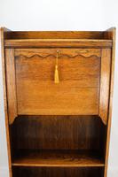 Slim Edwardian Oak Hall Bureau (11 of 13) Slim Edwardian Oak Hall Bureau (11 of 13)