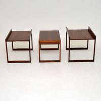 Danish Rosewood Stacking Nest of Tables by CFC Silkeborg (2 of 12) Danish Rosewood Stacking Nest of Tables by CFC Silkeborg (2 of 12)