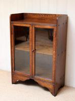 Small Proportioned Oak Glazed Bookcase (4 of 10) Small Proportioned Oak Glazed Bookcase (4 of 10)