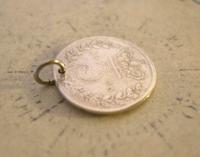 Georgian Pocket Watch Chain Fob 1835 Antique Silver Threepence Old 3d Coin Fob (6 of 6) Georgian Pocket Watch Chain Fob 1835 Antique Silver Threepence Old 3d Coin Fob (6 of 6)