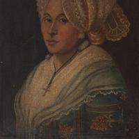18th-Century French School Portrait of Lady with Bonnet, Oil Painting (5 of 9) 18th-Century French School Portrait of Lady with Bonnet, Oil Painting (5 of 9)
