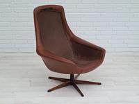 H.W.Klein, Danish swivel armchair, 70s, leather, original upholstery, very good condition (4 of 19) H.W.Klein, Danish swivel armchair, 70s, leather, original upholstery, very good condition (4 of 19)