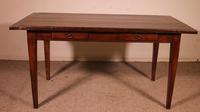 Oak Table or Desk - 19th Century