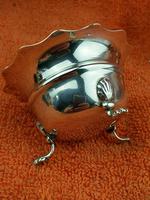 Pair of Sterling Silver Hallmarked Salt Cellar Pot with Blue Glass Liner (8 of 10) Pair of Sterling Silver Hallmarked Salt Cellar Pot with Blue Glass Liner (8 of 10)