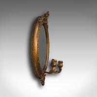 Pair of Antique Girandole Mirrors, English, Giltwood, Ovall, Wall, Regency, 1820 (4 of 10) Pair of Antique Girandole Mirrors, English, Giltwood, Ovall, Wall, Regency, 1820 (4 of 10)
