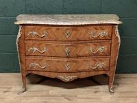 French Kingwood serpentine 3 draw commode (3 of 9) French Kingwood serpentine 3 draw commode (3 of 9)