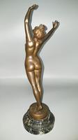 Original Early 20th Century Art Deco Bronze Nude ‘le Réveil’ / The Awakening by Fernand David, Signed (3 of 9) Original Early 20th Century Art Deco Bronze Nude ‘le Réveil’ / The Awakening by Fernand David, Signed (3 of 9)