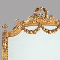 19th Century French Gilt Gesso Tall Mirror with Ornate Decorative Applique (3 of 3) 19th Century French Gilt Gesso Tall Mirror with Ornate Decorative Applique (3 of 3)