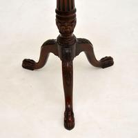 Antique Carved Mahogany Wine Table (4 of 6) Antique Carved Mahogany Wine Table (4 of 6)