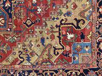 Antique Heriz Carpet 3.20m x 2.37m (7 of 10) Antique Heriz Carpet 3.20m x 2.37m (7 of 10)