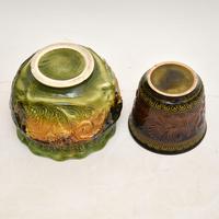 Pair of Antique Majolica Porcelain Plant Stands (6 of 12) Pair of Antique Majolica Porcelain Plant Stands (6 of 12)
