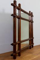 Wonderful Large Oak Arts & Crafts Mirror C1900 (10 of 11) Wonderful Large Oak Arts & Crafts Mirror C1900 (10 of 11)