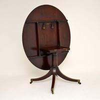 Antique Georgian Mahogany Tilt Top Dining Table (4 of 10) Antique Georgian Mahogany Tilt Top Dining Table (4 of 10)