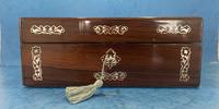 William IV Mother Pearl Inlaid Rosewood Box (3 of 12) William IV Mother Pearl Inlaid Rosewood Box (3 of 12)
