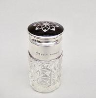 George V Silver & Pique Tortoiseshell Vanity Jar by Mappin & Webb, Birmingham 1915 (2 of 6) George V Silver & Pique Tortoiseshell Vanity Jar by Mappin & Webb, Birmingham 1915 (2 of 6)