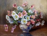 Oil on Canvas “A Floral Study” by Marion Broom (4 of 4) Oil on Canvas “A Floral Study” by Marion Broom (4 of 4)