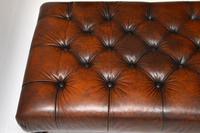 Antique Victorian Style Deep Buttoned Leather Stool (8 of 8) Antique Victorian Style Deep Buttoned Leather Stool (8 of 8)