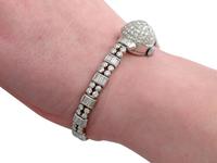 4.82ct Diamond Admina Cocktail Watch in Platinum - Art Deco - Vintage c.1940 (14 of 15) 4.82ct Diamond Admina Cocktail Watch in Platinum - Art Deco - Vintage c.1940 (14 of 15)
