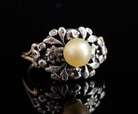 Antique Georgian Diamond & Pearl Ring, 18ct Gold (11 of 14) Antique Georgian Diamond & Pearl Ring, 18ct Gold (11 of 14)