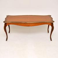 Antique French Inlaid Marquetry Coffee Table (8 of 8) Antique French Inlaid Marquetry Coffee Table (8 of 8)