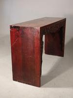 Slender 19th Century Oriental Alter Table (5 of 5) Slender 19th Century Oriental Alter Table (5 of 5)