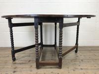 Antique 19th Century Oak Gateleg Dining Table (2 of 10) Antique 19th Century Oak Gateleg Dining Table (2 of 10)