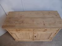 Victorian Large Antique Pine 2 Door 2 Drawer Dresser Base to wax / paint (6 of 9) Victorian Large Antique Pine 2 Door 2 Drawer Dresser Base to wax / paint (6 of 9)