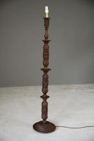 Oriental Chinese Carved Standard Lamp (2 of 10) Oriental Chinese Carved Standard Lamp (2 of 10)