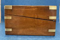 Victorian Brassbound Figured Walnut Writing Slope (9 of 18) Victorian Brassbound Figured Walnut Writing Slope (9 of 18)