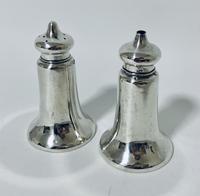 Pair of Antique Chester Silver Salt & Pepper Shakers (2 of 12) Pair of Antique Chester Silver Salt & Pepper Shakers (2 of 12)
