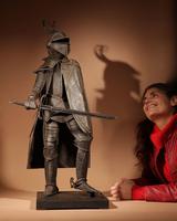 Large Model of Artistic Made Tin Plate Iron Knight Armour (8 of 10) Large Model of Artistic Made Tin Plate Iron Knight Armour (8 of 10)