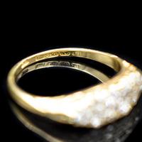 Antique Old Cut Diamond 10 Stone Double Row 18K 18ct Yellow Gold Scroll Ring (6 of 10) Antique Old Cut Diamond 10 Stone Double Row 18K 18ct Yellow Gold Scroll Ring (6 of 10)
