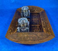 William IV Satinwood & Rosewood Inkstand (5 of 12) William IV Satinwood & Rosewood Inkstand (5 of 12)