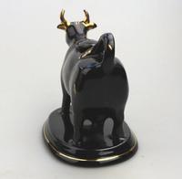 A Staffordshire Jackfield Pottery Novelty Cow Creamer Jug C.19thc (5 of 7) A Staffordshire Jackfield Pottery Novelty Cow Creamer Jug C.19thc (5 of 7)