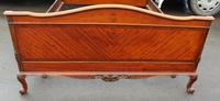 1900's Large Double Mahogany Bed Frame (3 of 4) 1900's Large Double Mahogany Bed Frame (3 of 4)