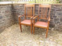 A Pair of Arts and Crafts Oak Chairs (2 of 10) A Pair of Arts and Crafts Oak Chairs (2 of 10)