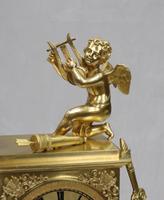 French Bronze Gilt Romanesque Empire Style Mantel Clock by Cailly Aine (5 of 12) French Bronze Gilt Romanesque Empire Style Mantel Clock by Cailly Aine (5 of 12)